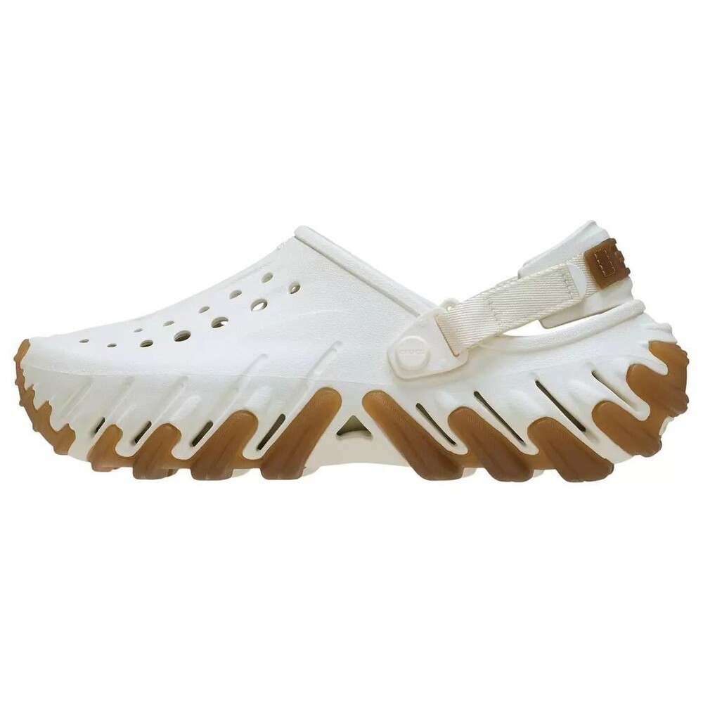 Crocs Echo Gum Ro Clog Chalk/Gum Men's Size 9 / Women's Size 11 - (211675-0WV) - Picture 3 of 6
